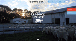 Desktop Screenshot of frompaddocktoplate.com.au